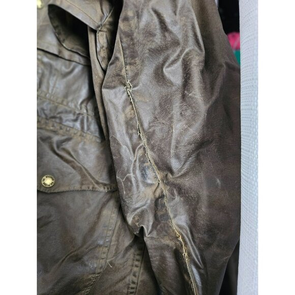Filson Brown Jacket not lined but will accept one cool patina. - Picture 4 of 12